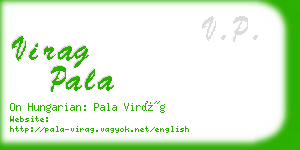 virag pala business card